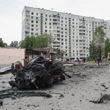 Gubernatorius: per Rusijos smūgius Charkivui žuvo keturi žmonės