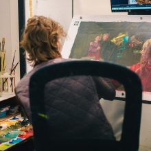 Filmo „Kaimiečiai“ dailininkė: žiūrovas emocinį kontaktą mezga su veikėjų akimis