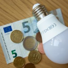 „Litgrid“: didmeninė elektros kaina Lietuvoje per savaitę pigo 14 proc.