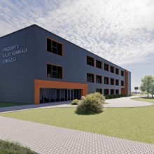 Prezidento Valdo Adamkaus gimnazija plečia erdves: projektuoja naują pradinukų korpusą su sporto sale