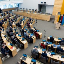 Seimas nepriėmė svarstyti prezidento iniciatyvų dėl pensijų kaupimo