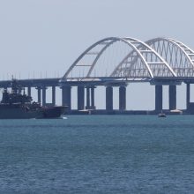 Ukrainos saugumo tarnyba prisiėmė atsakomybę už sprogimą ant Krymo tilto