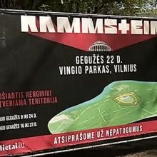 Vingio parke lankytojus pasitiko tvora – ko dar laukti prieš „Rammstein“ koncertą?