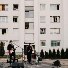 „Kaunas 2022“ projektas „Kultūra į kiemus“ tapo unikaliausiu muzikos projektu pasaulyje