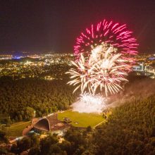 Subliuškus gandams apie fejerverkų poveikį, Vingio parko padangė vėl nušvis spalvomis