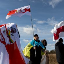 Su protestuotojais sutarta, kad jie neblokuos vilkikų pasienyje su Baltarusija