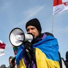 Su protestuotojais sutarta, kad jie neblokuos vilkikų pasienyje su Baltarusija