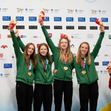 Europos jaunimo olimpiniame festivalyje – dar vienas lietuvių plaukikų aukso medalis