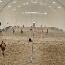 Klaipėdoje atidaryta išskirtinė „GO“ paplūdimio sporto arena