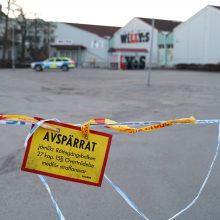 Švedijoje subadyti du žmonės, vieno jų būklė kritinė
