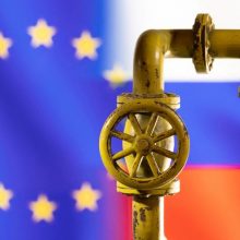 EK: didelė rizika, kad Rusija šiais metais sustabdys dujų tiekimą į Europą