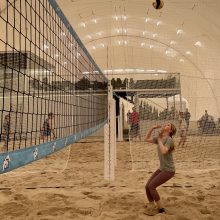 Klaipėdoje atidaryta išskirtinė „GO“ paplūdimio sporto arena