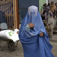 Afganistano moterų teisių aktyvistės: talibai tebėra neteisėti šalies vadovai