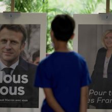 Rinkėjų aktyvumas Prancūzijos prezidento rinkimuose – virš 63 proc., mažiau nei 2017-ais