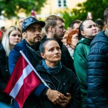 Latvijoje – mitingas prieš skiepus: nieko panašaus, kaip buvo Lietuvoje