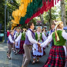 Savaitgalį kurortą nuspalvins tarptautinis liaudiškų šokių festivalis „Palangos miestely“