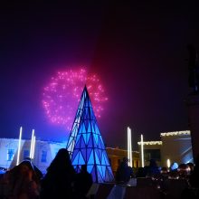 Klaipėdiečiai pasitiko 2022-uosius metus!