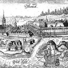 Iš praeities: 1684 m. Klaipėdos pilies piešinys, paskelbtas C.Hartknochto.