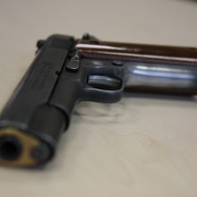 Panevėžyje rastas pistoletas: jį laikiusiajam gresia nelaisvė iki penkerių metų