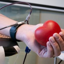 Nuo karo Ukrainoje pradžios kraujo donorų padaugėjo dukart