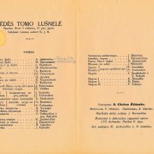 Istorija: Jaunųjų teatro spektaklio pagal H. Beecher-Stowe kūrinį „Dėdės Tomo lūšnelė“ programėlė, 1933 m.