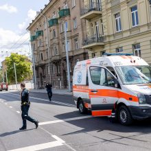 Statybvietėje Vilniuje – stiprus dujų nuotėkis: teko evakuoti žmones, riboti eismą