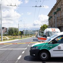 Statybvietėje Vilniuje – stiprus dujų nuotėkis: teko evakuoti žmones, riboti eismą