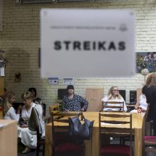 LŠDPS pateikė prašymus piketui: streikuojantys mokytojai nedirbtų mėnesį