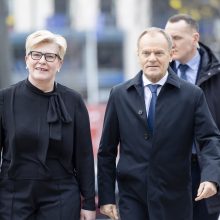 Lietuvos ir Lenkijos premjerai – už bendrą ES sprendimą dėl rusiškų ir baltarusiškų grūdų