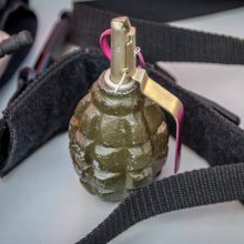 Prienų rajone rasta rankinė granata
