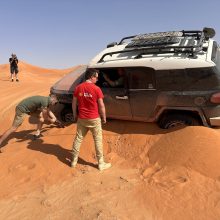 Nauja lenktynininko A. Juknevičiaus misija: Dakaro ralį stebėjo iš šalies