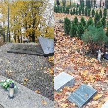 Senosiose Klaipėdos kapinėse liepsnoja žvakės