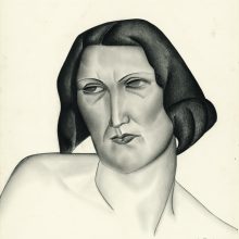 Liudvikas Strolis <span style=color:red;>(1905–1996)</span>. Moters portretas. 1931–1934 m.