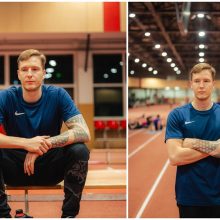 Nuo stogų iki medalių: regos negalią turintis J. Eigminas be sporto neįsivaizduoja gyvenimo