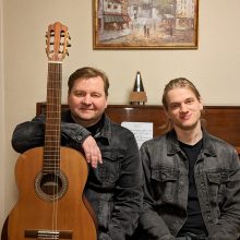 Į „Gerų dainų gerą koncertą“ Vilniuje kviečia A. Giniotis bei G. Arbačiauskas su sūnumis