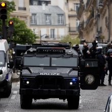 Paryžiaus policija po pranešimo apie sprogmenį Irano konsulate sulaikė vyrą (atnaujinta)