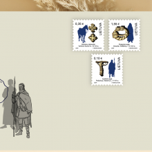 Lietuvos paštas išleidžia pašto ženklų seriją su archeologiniais radiniais