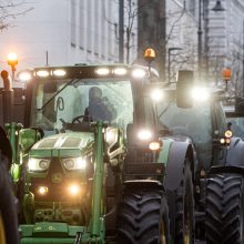 Vilniaus centre –1300 traktorių: keliuose iš jų – „ypatingas turinys“