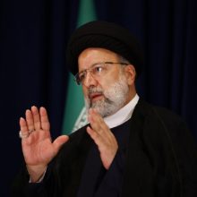 Irano prezidentas: Teheranas remia palestiniečių teisę į savigyną
