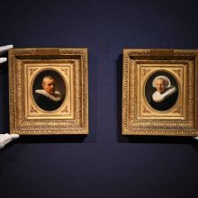 Du Rembrandto portretai aukcione parduoti už daugiau nei 13 mln. eurų