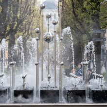 Atgyja Kauno fontanai: kada visur ištrykš vandens purslai?
