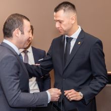 Lietuvos futbolo federacijos prezidentu tapo vieninteliu kandidatu buvęs E. Stankevičius