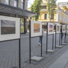 M. Patašiaus fotografijų paroda Laisvės alėjoje