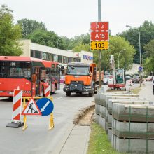 Tvarkomoje Olandų gatvėje bus paklota naujoviška asfalto danga