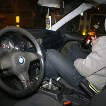 Vilniuje susidūrė automobiliai: avarijos kaltininkas – girtas nepilnametis prie vairo