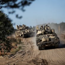 Pabradėje naują šaudyklą  išbandė Lietuvos, JAV ir NATO bataliono kariai