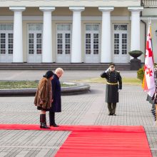 Gruzijos prezidentė: kelyje į ES ir NATO esame ir ambicingi, ir realistiški