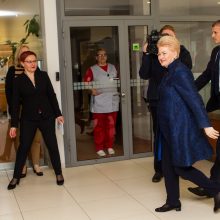 D. Grybauskaitė linki išsirinkti prezidentą pagal tai, „ką sako protas ir širdis“