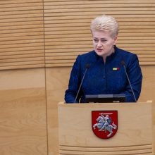 Paskutinis D. Grybauskaitės metinis pranešimas: svarbiausi akcentai