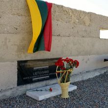 Kazachstane atidengtas paminklas Kengyro sukilime dalyvavusiems lietuviams